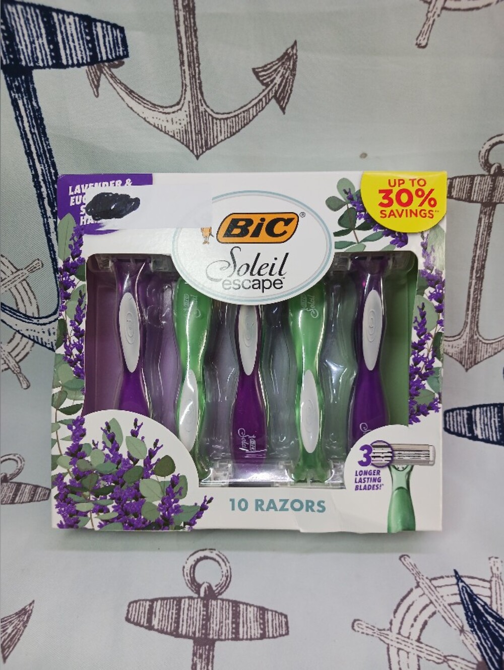 BIC Soliel Escape Lavender & Eucalyptus / 10count